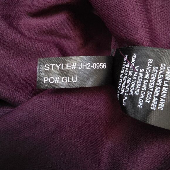 NWT Jessica Howard Wine Velvet Shift Dress 12P Petite - Picture 14 of 14